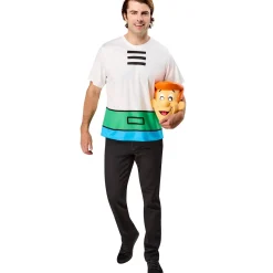 Men's The Jetsons Ben Cooper George Jetson T-Shirt and Half Mask