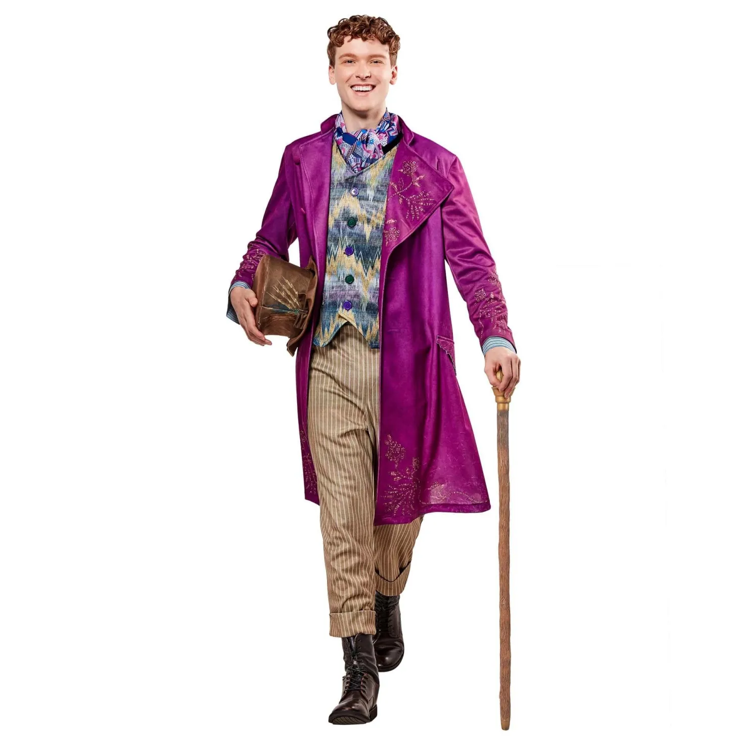 Men's Wonka Movie Willy Wonka Costume - Deluxe
