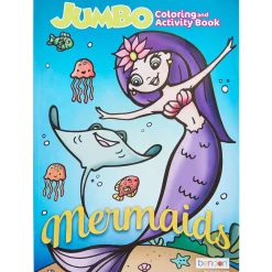 Mermaid Coloring & Activity Book