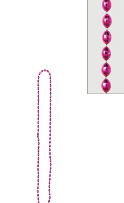 Metallic Bead Necklaces, Assorted Colors, Multiple Counts