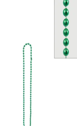 Metallic Bead Necklaces, Assorted Colors, Multiple Counts
