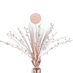 Metallic Blush Birthday Spray Centerpiece, 18in
