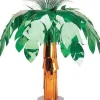 Metallic Palm Tree Table Centerpiece, 20in – Tropical Foil Decor