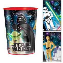 Metallic Star Wars Galaxy of Adventures Plastic Favor Cup, 16oz