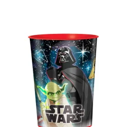 Metallic Star Wars Galaxy of Adventures Plastic Favor Cup, 16oz