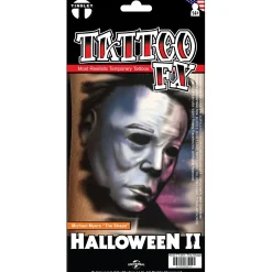 Michael Myers Temporary Tattoo - Halloween 2