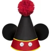 Mickey Mouse Forever Cardstock & Fabric Party Hat, 5in x 7in