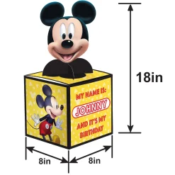Mickey Mouse Forever Cardstock & Paper Table Decorating Kit, 6pc