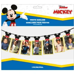 Mickey Mouse Forever 13-Picture Photo Garland Kit, 12ft, 42pc