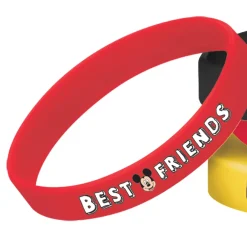 Mickey Mouse Forever Rubber Bracelets, 4pc