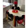 Mickey Mouse Forever 1st Birthday Fabric & Ribbon High Chair Decoration, 38in