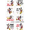 Mickey Mouse Forever Tattoos 1 Sheet