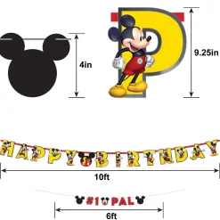 Mickey Mouse Party Kit for 8 Guests