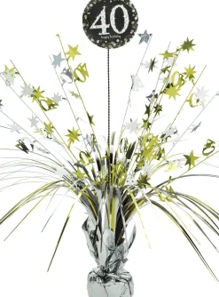 Milestone Birthday Spray Centerpiece - Sparkling Celebration, Ages