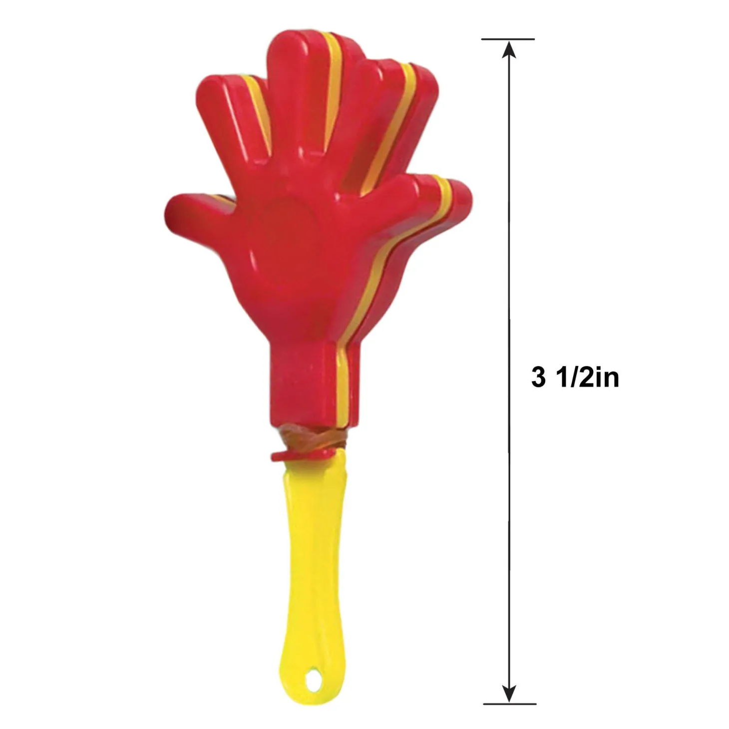 Mini Hand Clappers 12ct – Colorful Party Favor Noise Makers