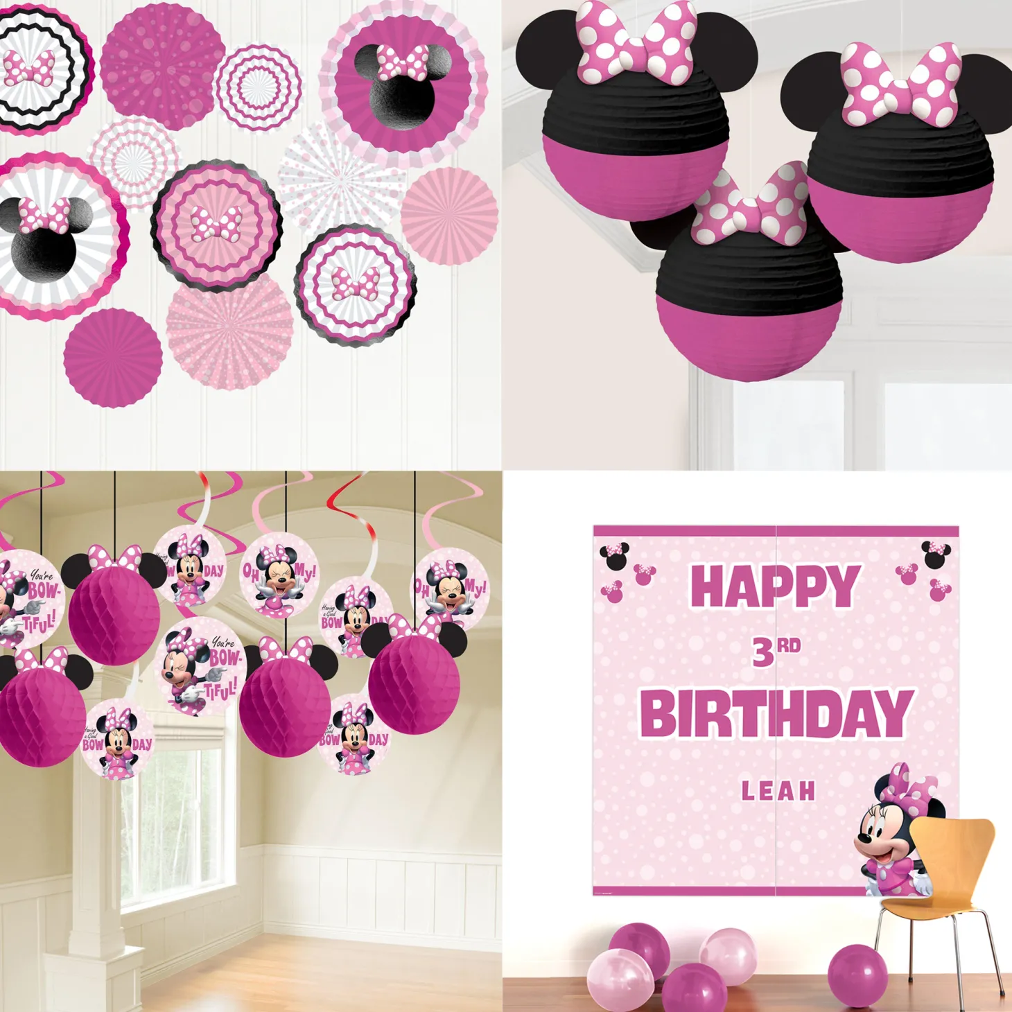 Minnie Mouse Forever Decoration Kit