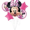Minnie Mouse Forever Foil Balloon Bouquet, 5pc