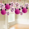 Minnie Mouse Forever Honeycomb Swirls, 12pc