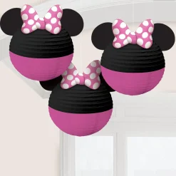 Minnie Mouse Forever Paper Lanterns, 9.5in, 3ct