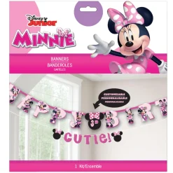 Minnie Mouse Forever Personalized Birthday Banner Kit 2ct