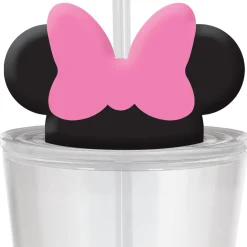 Minnie Mouse Forever Plastic Party Cup with Straw & Lid, 12oz
