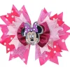 Minnie Mouse Multi-Ribbon Fabric Bow