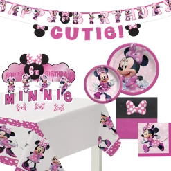 Minnie Mouse Party Kit for 8 Guests