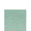 Mint Green Polka Dot Beverage Napkins, 5in, 20ct