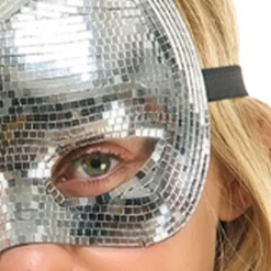 Mirrored Bunny Ears Half Mask