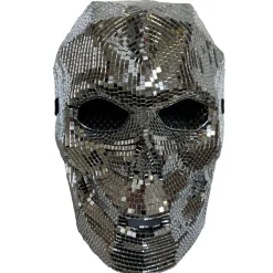 Mirrored Skull Face Mask