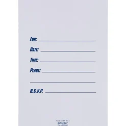 MLB Baseball Invitations, 8ct