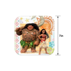 Moana Plates 8ct, Assorted Options
