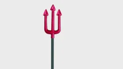 Molten Red Devil Pitchfork