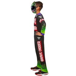 Monster Jam Grave Digger Kids Costume