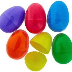 Multi-Colored Fillable Easter Eggs 6ct