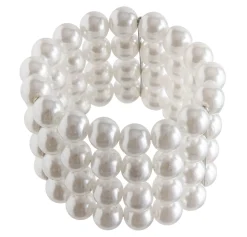 Multistrand Faux Pearl Bracelet