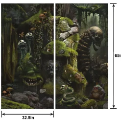 Mutated Forest Plastic Scene Setter, 5.4ft x 5.4ft