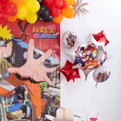 Naruto Shippuden Team 7 Foil Balloon Bouquet, 5pc
