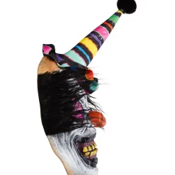 Neon Creepy Clown Costume for Men