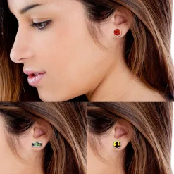 Nightmare on Elm Street Earring Set, 3 Pairs