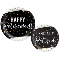 Officially Retired Paper Plate, 8ct, Assorted Options