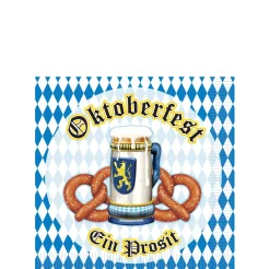 Oktoberfest Beverage Napkins 16ct