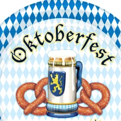 Oktoberfest Dessert Plates 8ct