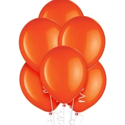 Orange Latex Balloons, Assorted Options