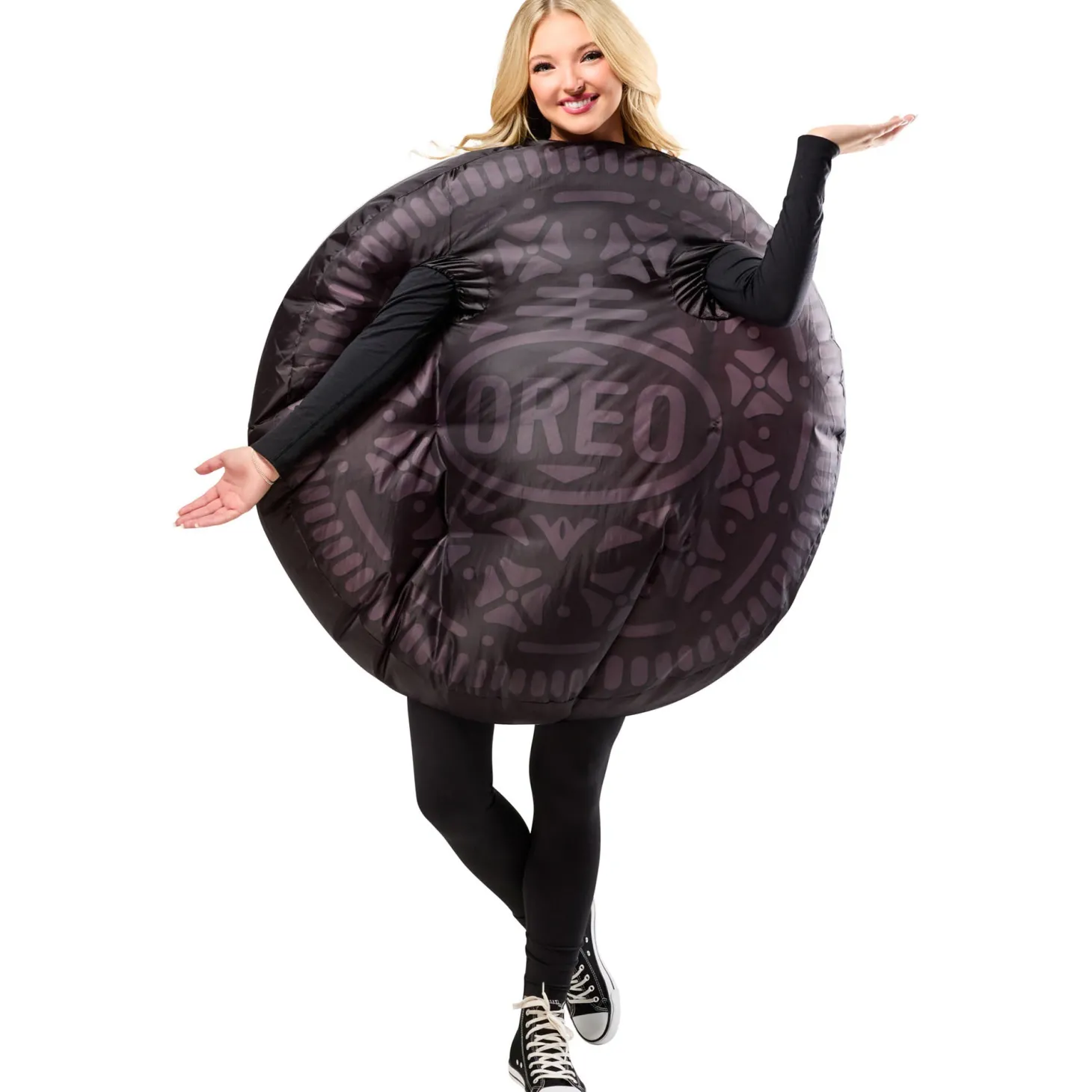Oreo Cookie Inflatable Costume for Adults