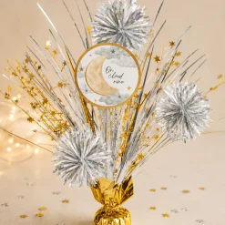 Over the Moon Baby Shower Spray Centerpiece, 18in