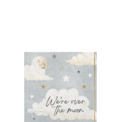 Over the Moon Paper Napkins, 16ct, Assorted Options