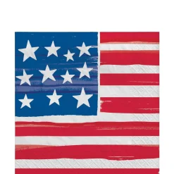 Painted Patriotic Party Kit for 16 Guests