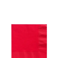 Paper Beverage Napkins, 5in, Assorted Colors, Multiple Counts