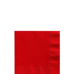Paper Beverage Napkins, 5in, Assorted Colors, Multiple Counts
